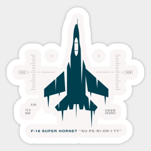 F-18 Superhornet, Air Superiority Sticker